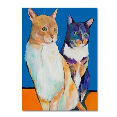 Pat Saunders 'Dos Amores' Canvas Art,26x32